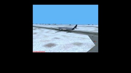 Lbwn A340 - 600 Landing