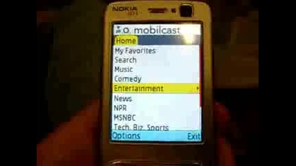 Mobile Phone Podcast Listening with N73 and Mobilcast