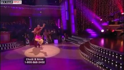 Dancing With The Stars Us - Самба - Chuck & Anna 