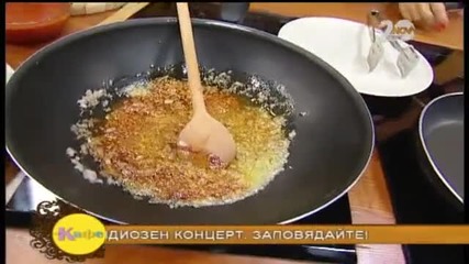 Рецептата днес е любимата на Кичка Бодурова Скариди по гръцки - На кафе (09.10.2014)