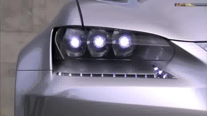 Lexus показа хибрид Lf-gh Concept Sport Sedan