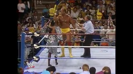 Hulk Hogan _ Brutus Beefcake vs Randy Savage part2