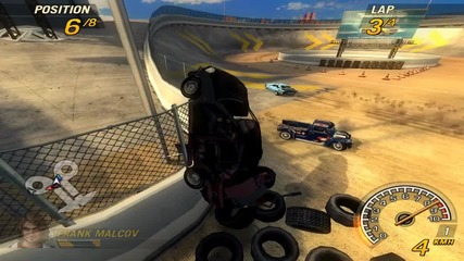 Flatout2 - Две последователни случайни блъскания 