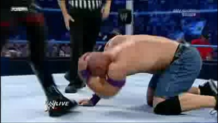 John Cena Vs Kane Lumberjack Match