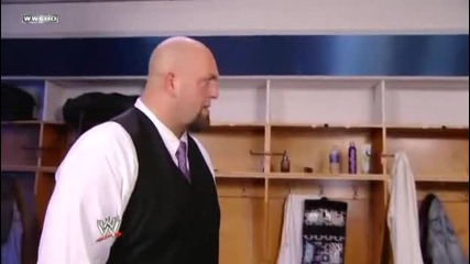 Smackdown 2009/09/18 Chris Jericho & Big Show [backstage]
