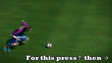 Pes 2010 New Skills moves tricks Tutorial Hd