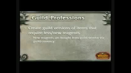 Wow Cataclysm Guild Leveling System + Guild Changes @ Blizzcon 2009 