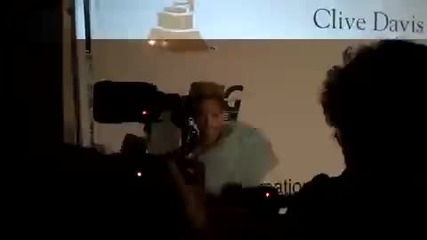 Rihanna Arrives at Clive Davis Grammy Gala 