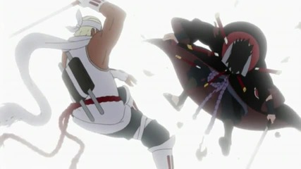 Sasuke vs Killer Bee Part 1 of 2 * High Quality *