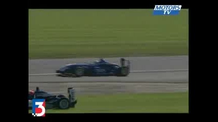 Accident F3 anglaise 2008 Snetterton 