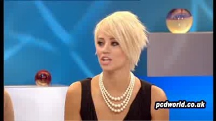Pussycat Dolls - Kimberly Waytt interview im @ Loose Women (24th July 2009)