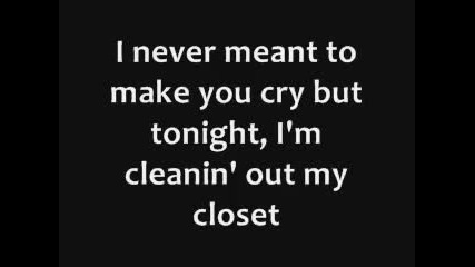 Eminem - Cleaning Out My Closet