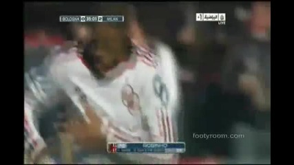 Bologna 0 - 3 Ac Milan - All Goals Highlights 12 12 2010 