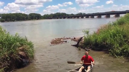 Риболов с кану