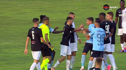 Arda with a Red Card vs. PFC Lokomotiv Plovdiv