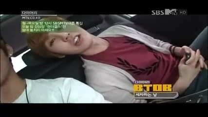Ilhoon singing minhyuk s part (imitating minhyuk)