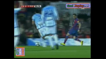 Barcelona - Malaga 2 - 1 (2 - 1, 27 2 2010) 