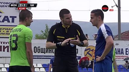 Монтана - Черно море 1:1 /първо полувреме/