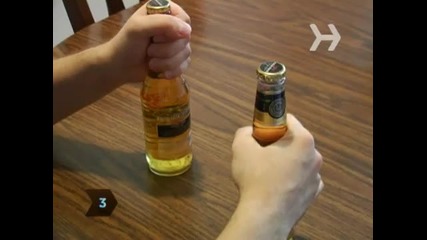 Как да отворим бира с още една бира 