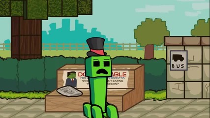 Minecraft Creeper-parody