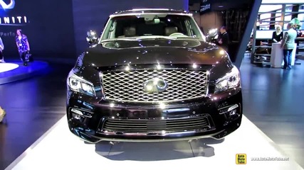 2015 Infiniti Qx80 Limited - Exterior and Interior Walkaround - Debut at 2014 New York Auto Show