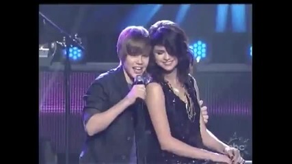 Justin Bieber with Selena Gomez 2010 One Less Lonely Girl Live @abc 