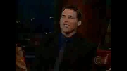 Ben Browder In The Late Late Show