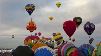 Albuquerque Balloon Fiesta Time Lapse