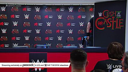 Roman Reigns wishes Cardiff, Wales had acknowledged him: Clash at the Conference Press Conference, Sept. 3, 2022