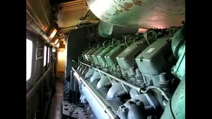 Дизелов локомотив * Ludmilla B R 232 * / О7 / серия - стартиране на двигателя