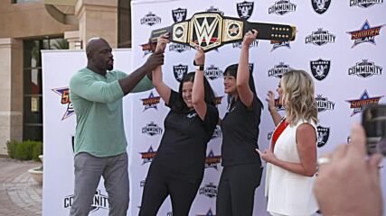 WWE honors Community partners in Las Vegas during SummerSlam Week