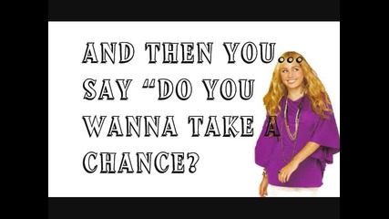 Hannah Montana Forever - Barefoot Cinderella {lyrics} 