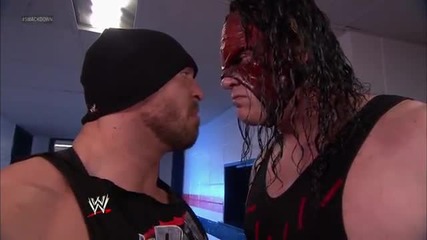 Smackdown - Kane stands face-to-face with Ryback: Smackdown, June 7, 2013