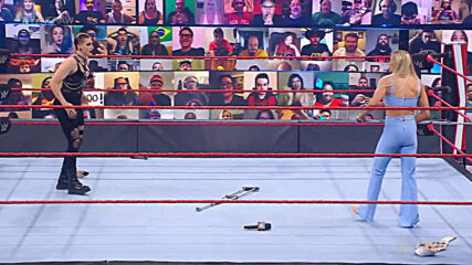Rhea Ripley emerges with an “injury” during Charlotte Flair’s medical update: Raw, July 5, 2021