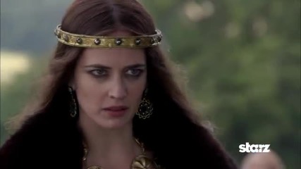 Ева Грийн като Моргана от Камелот