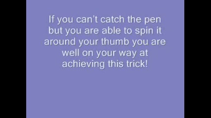 Pen Spinning - Thumb Around Tutorial (02)