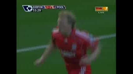 Everton 1-1 Liverpool - Kuyt