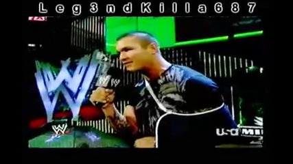 (lk Edition) , Randy Orton Draft promo on raw..hit H.q button (hq) 