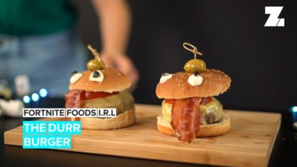 Fortnite Foods I.R.L.: The infamous Durr Burger