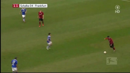 Schalke 04 vs Eintracht Frankfurt 2 - 1 73 Meter Tor Tzavellas 12.03.2011 