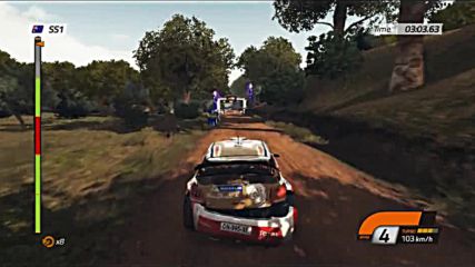 Wrc4 Rally Australia gameplay for Nokia 3312