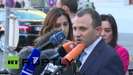 Austria: 'Real action’ needed to combat terrorism – Lebanese FM Bassil
