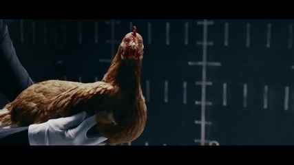 Мерцедес - гениална реклама с кокошки
