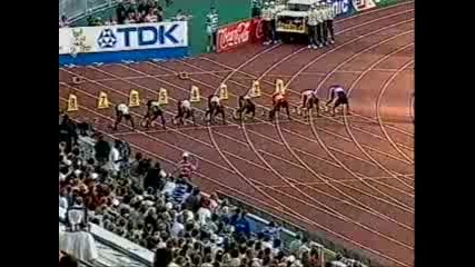 Световните шампиони на 100м - 1983 - 2001 