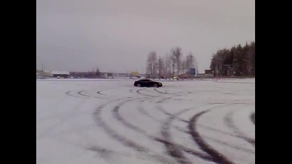 Audi S5 Snow Drift