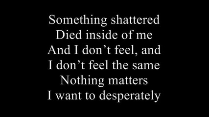 Thomas Godoj - I Don't Feel The Same - Lyrics