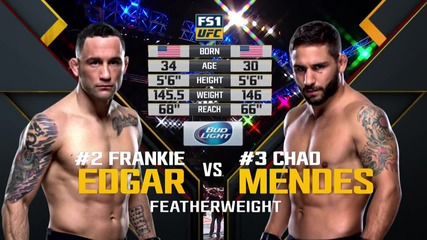 Frankie Edgar vs Chad Mendes (ufc Tuf 22 Finale, 11.12.2015)