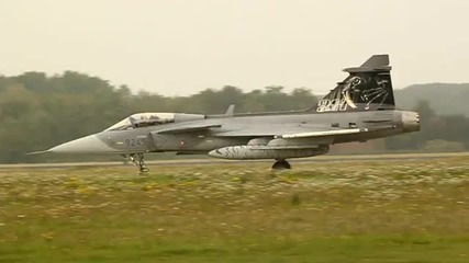 Saab Jas - 39 Gripen на срещата на Натовските Тигри