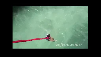 New!!! Exclusive!!! - Zac Efron Bungee Jumping 