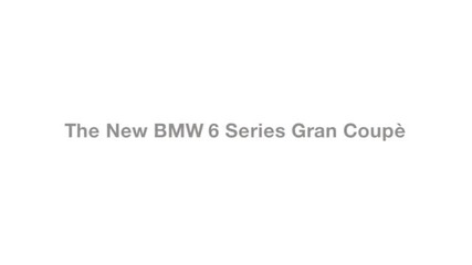 New 2012!!! Bmw F06 — 6 Series Gran Coupe M Sport Package